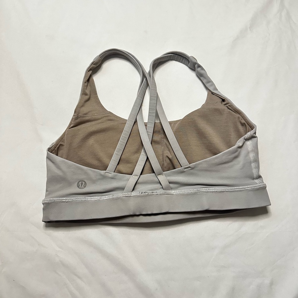 Lululemon grey sports bra